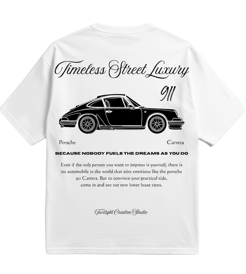 PORSCHE 911 OVERSIZED TEE