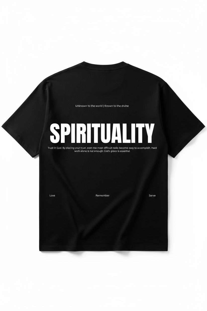 SPIRITUALITY OVERSIZED TEE